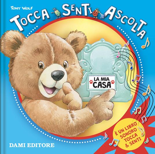 LIBRO SONORO PER Bambini Tocca e Senti Buonanotte Dami Editore