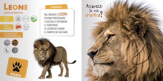 Savana. CarezzAnimali tocca e ascolta. Ediz. a colori - Serena Vezzani -  Libro - Dami Editore 