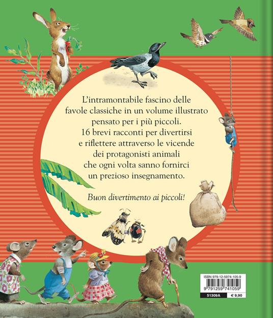 Storie di animali. Le favole di Esopo. Ediz. a colori - Libro - Dami  Editore - Piccole storie | IBS