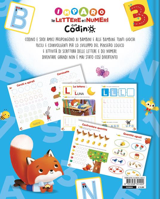 alfabeto colorazione libro carta per bambini con il lettera B e