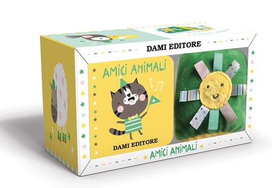 Amici animali. Morbide coccole. Ediz. a colori. Con cubo morbido - Libro -  Dami Editore 