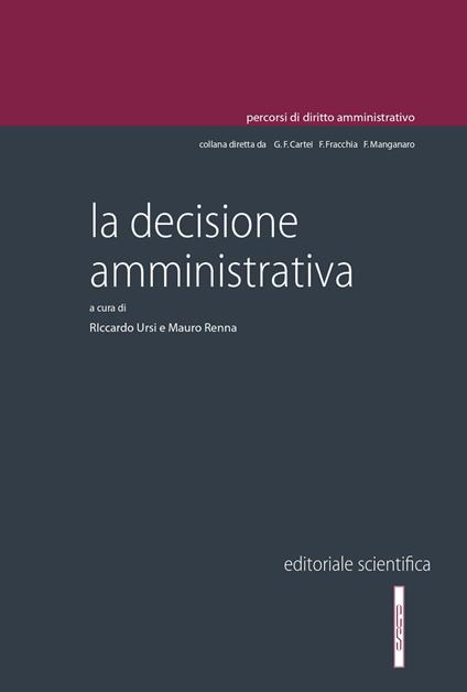 La decisione amministrativa - copertina