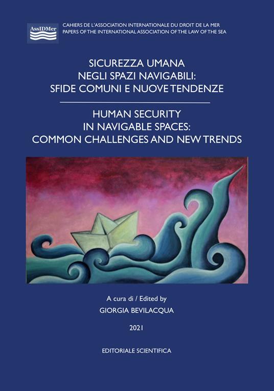 Sicurezza umana negli spazi navigabili: sfide comuni e nuove tendenze-Human security in navigable spaces: common challenges and new trends - copertina