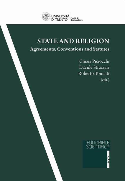 State and Religion. Agreements, Conventions and Statutes - copertina