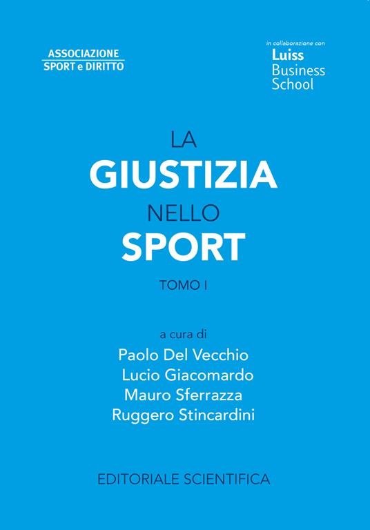 La giustizia nello sport - copertina