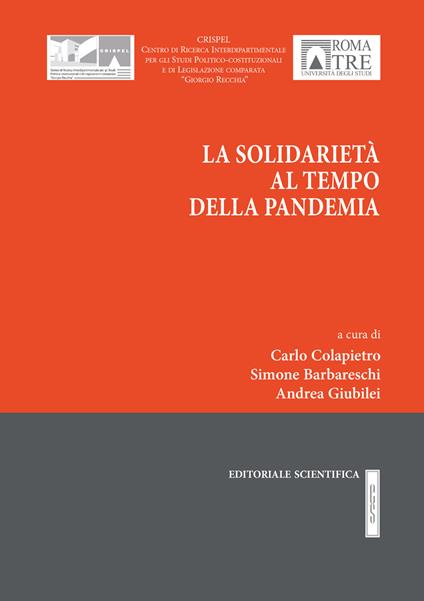 La solidarietà al tempo della pandemia - copertina