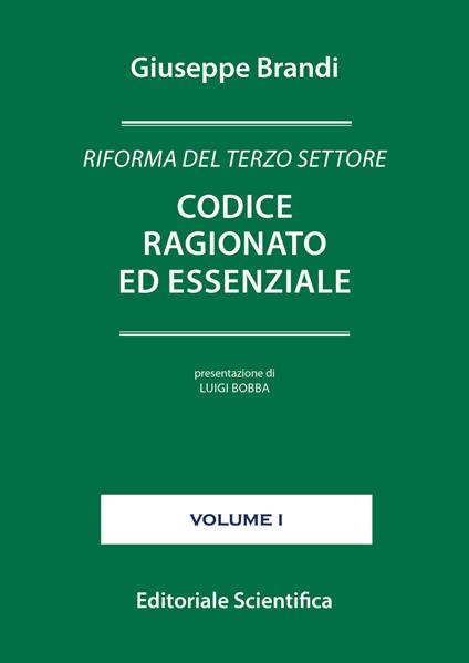 Riforma del terzo settore. Codice ragionato ed essenziale - Giuseppe Brandi - copertina