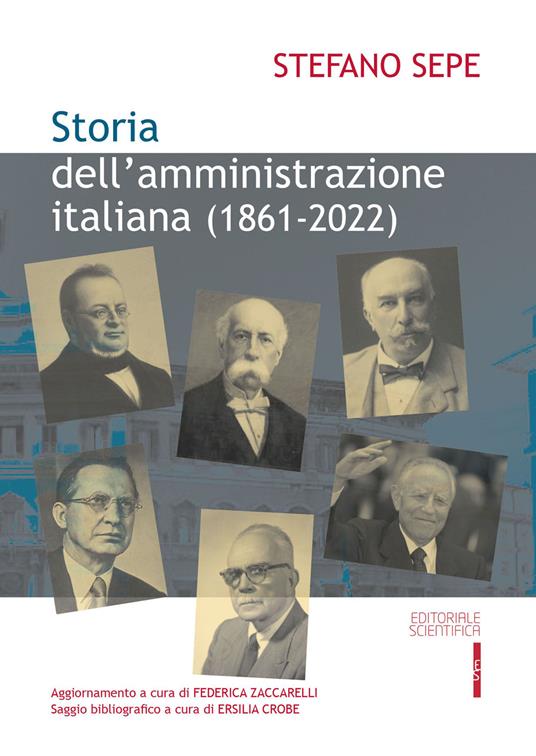 Storia dell'amministrazione italiana (1861-2022) - Stefano Sepe - copertina