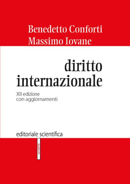 Diritto internazionale - Benedetto Conforti,Massimo Iovane - copertina