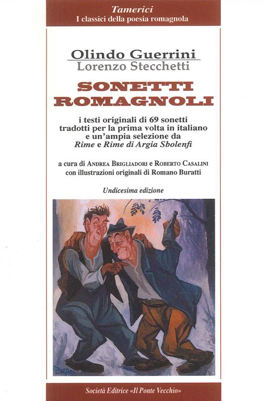 Sonetti romagnoli - Olindo Guerrini,Lorenzo Stecchetti - copertina