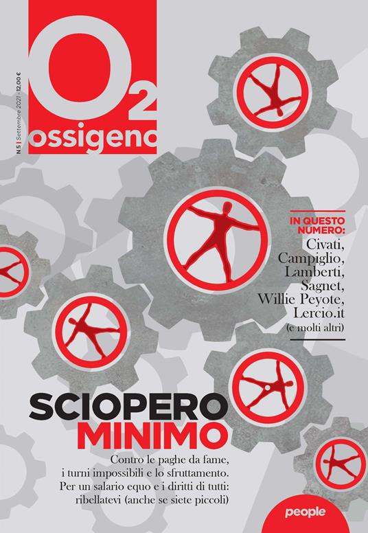 Ossigeno (2021). Vol. 5: Sciopero minimo. - copertina