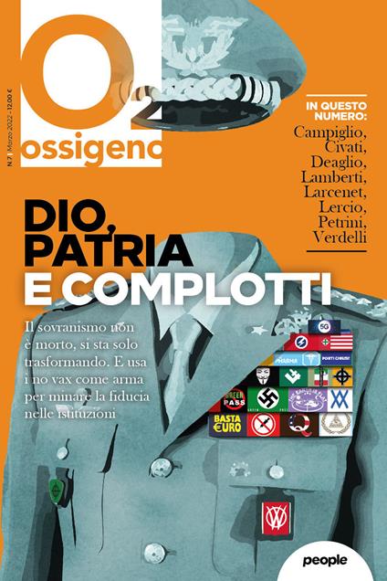 Ossigeno (2022). Vol. 7: Dio, patria e complotti. - copertina