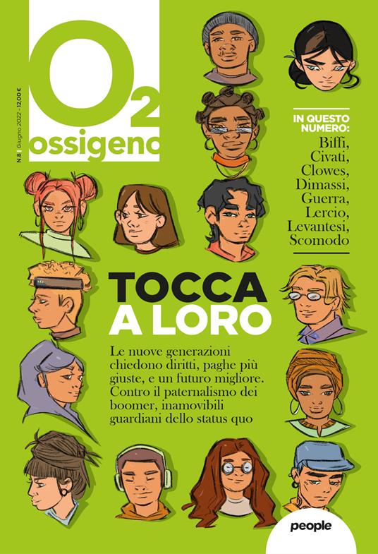 Ossigeno (2022). Vol. 8: Tocca a loro. - copertina