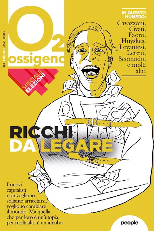 Ossigeno (2022). Vol. 9: Ricchi da legare. - copertina