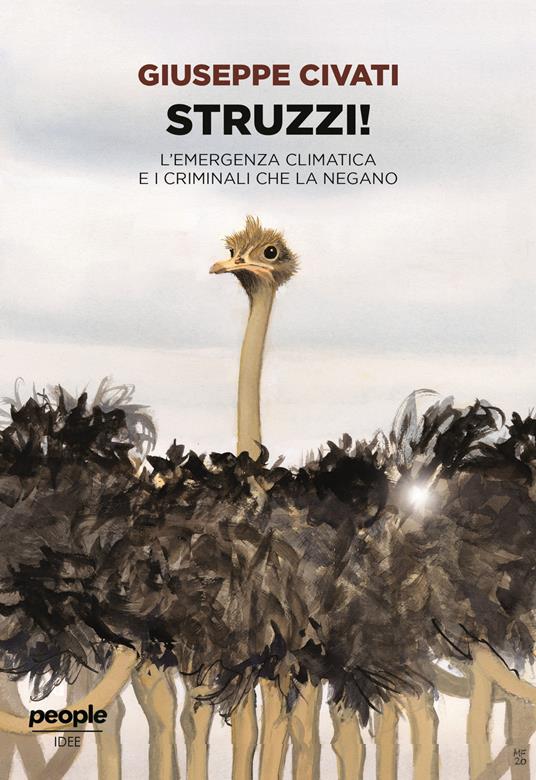 Struzzi! L'emergenza climatica e i criminali che la negano. Nuova ediz. - Giuseppe Civati - copertina