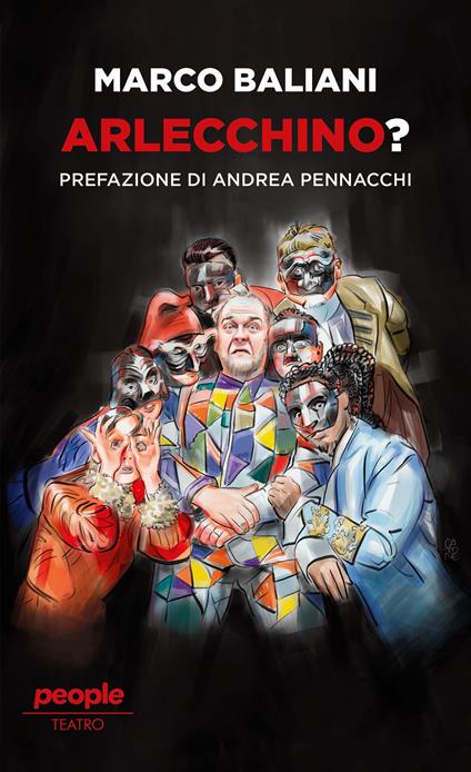 Arlecchino? - Marco Baliani - copertina