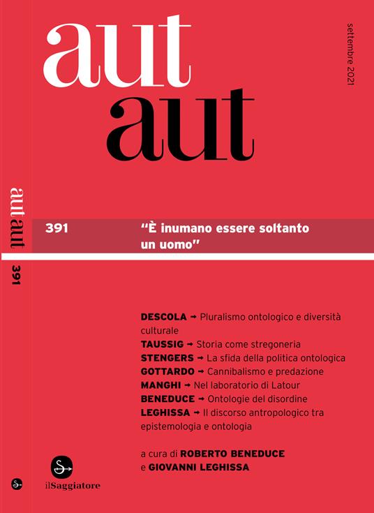 aut aut 391 - AA.VV.,Roberto Beneduce,Giovanni Leghissa - ebook