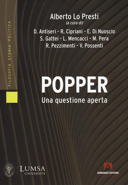 Popper. Una sfida aperta - copertina