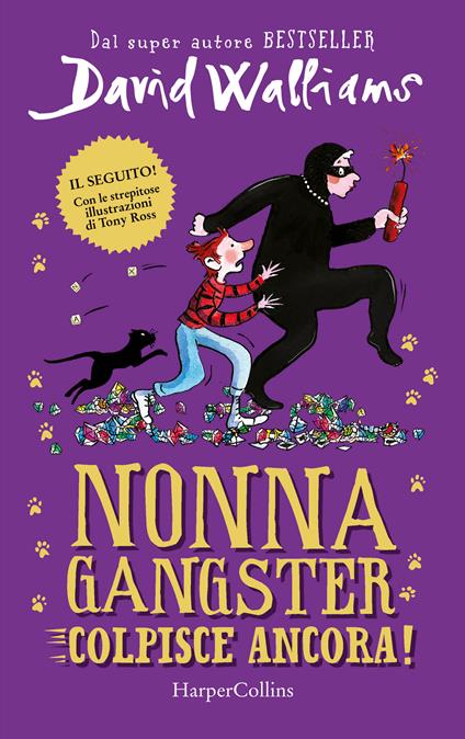 Nonna gangster colpisce ancora - David Walliams - copertina