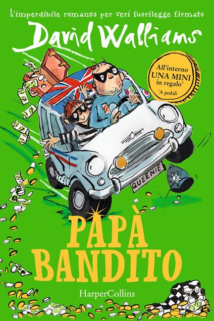 Papà bandito - David Walliams - copertina