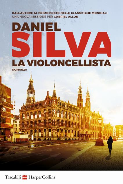 La violoncellista - Daniel Silva - copertina