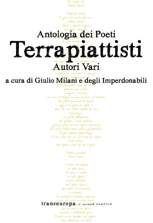 Antologia dei poeti terrapiattisti - copertina