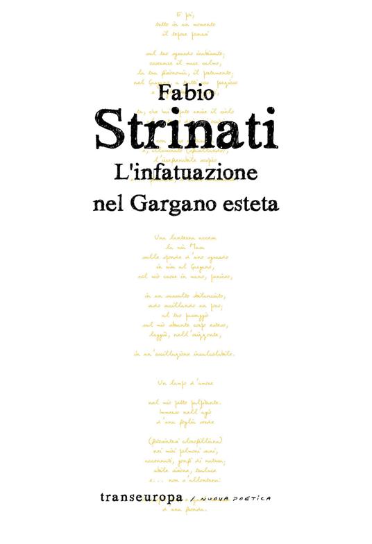 L'infatuazione nel Gargano esteta - Fabio Strinati - copertina