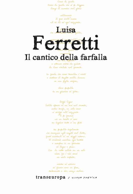 Il cantico della farfalla - Luisa Ferretti - copertina