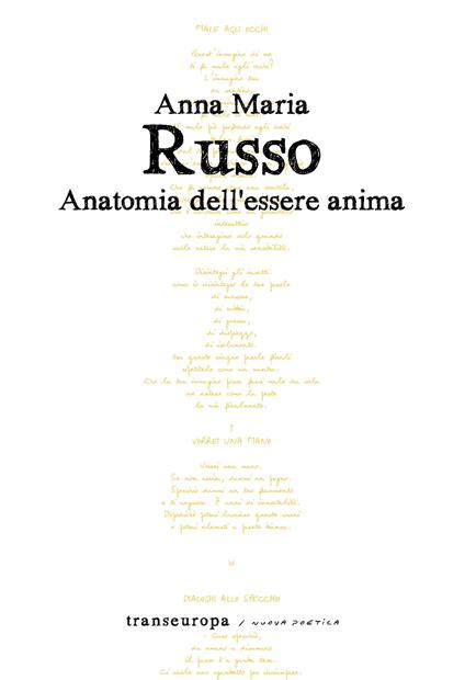Anatomia dell'essere anima - Anna Maria Russo - copertina