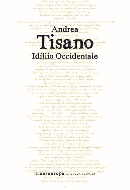 Idillio occidentale - Andrea Tisano - copertina