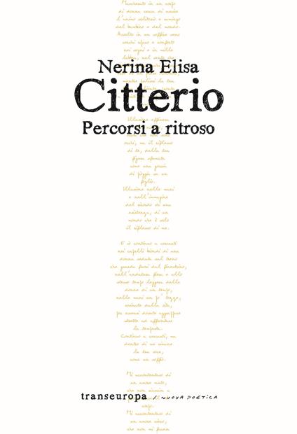 Percorsi a ritroso - Nerina Elisa Citterio - copertina