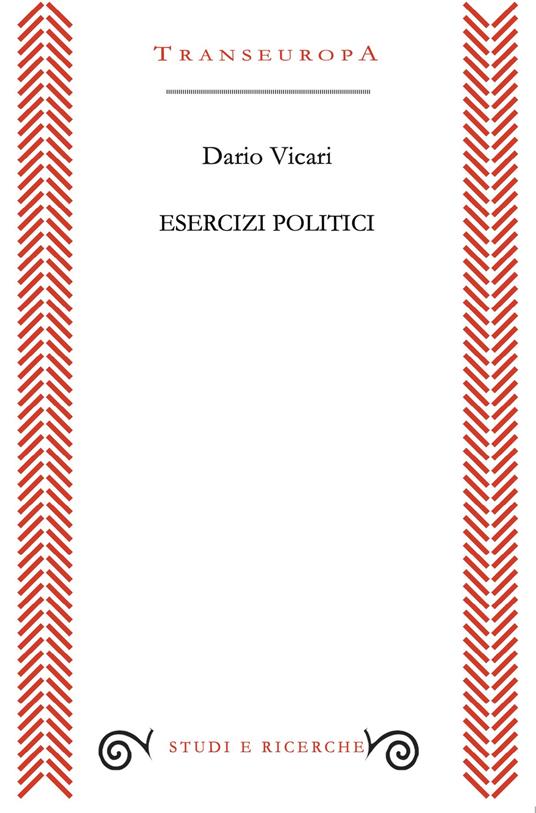 Esercizi politici - Dario Vicari - copertina