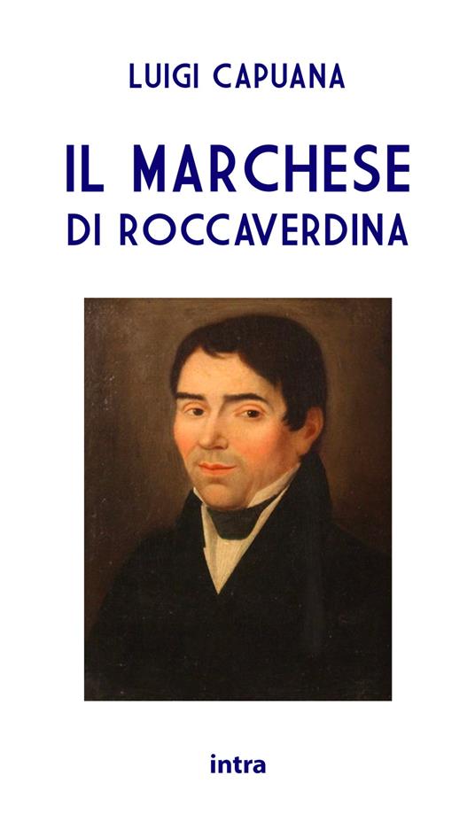 Il marchese di Roccaverdina - Luigi Capuana - copertina