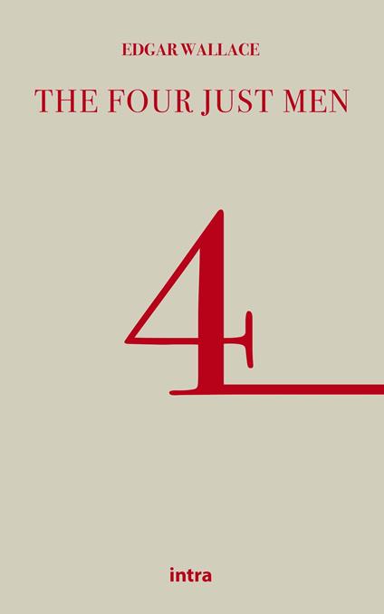 The four just men - Edgar Wallace - copertina