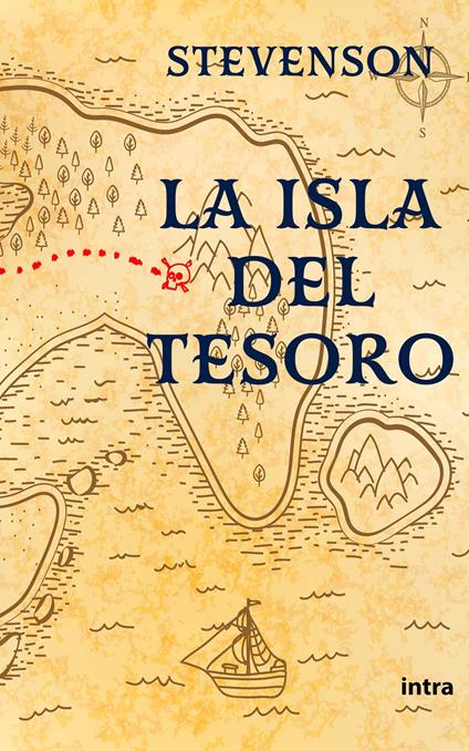 La isla del tesoro - Robert Louis Stevenson - copertina