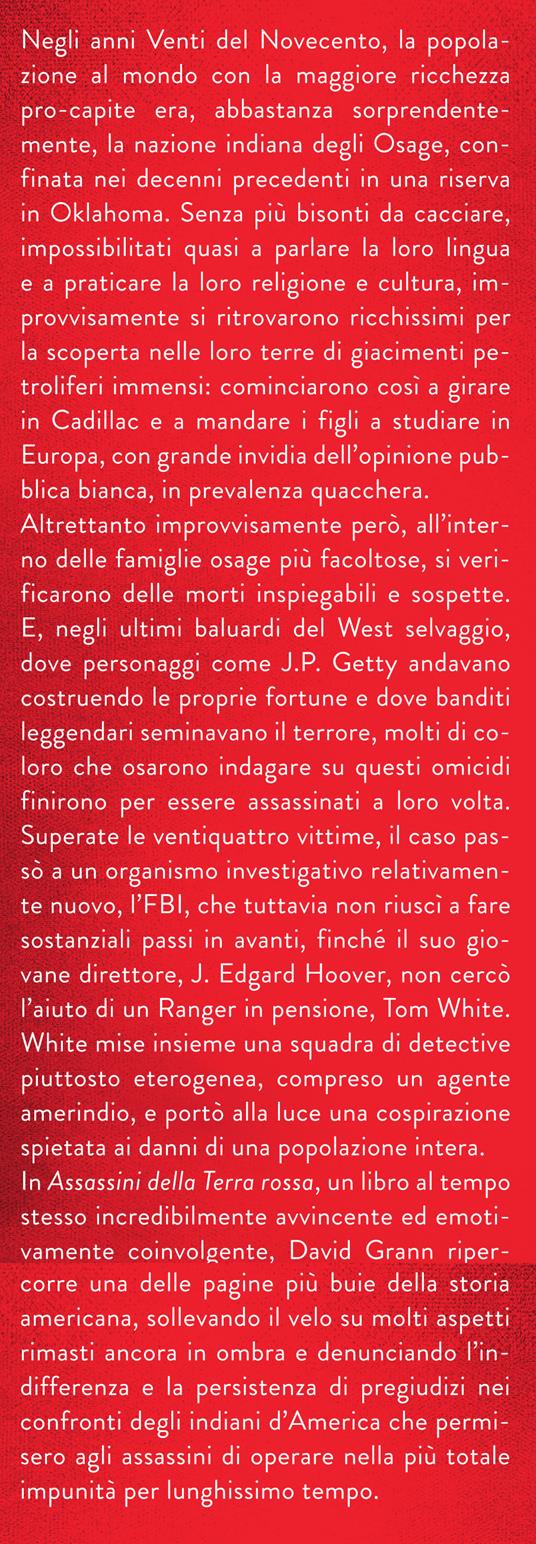 Gli assassini della Terra Rossa. Killers of the Flower Moon - David Grann - 3