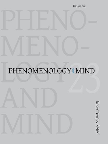 Phenomenology and mind (2022). Vol. 23: Phenomenology, axiology, and metaethics - copertina