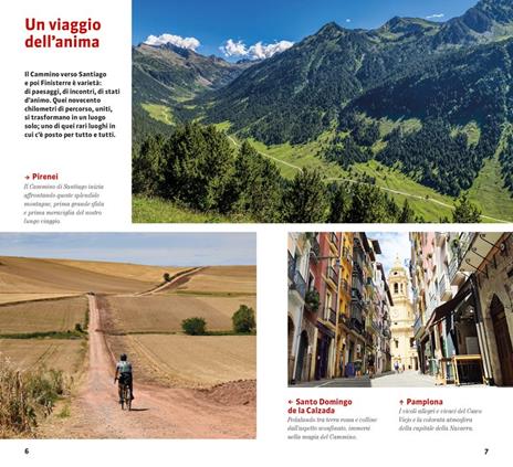 Guida al Cammino di Santiago in bicicletta. 900 Km in sella dai Pirenei a Finisterre - Costanza Brini,Giacomo Riccobono - 4