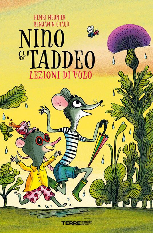 Lezioni di volo. Nino & Taddeo. Ediz. a colori - Henri Meunier - copertina