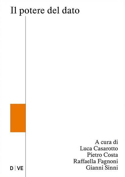 Il potere del dato - copertina