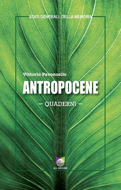 Antropocene. Quaderni - Vittorio Pavoncello - copertina