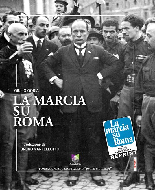 La marcia su Roma - Giulio Goria - copertina