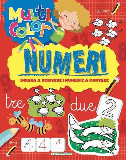 Numeri. Multicolor. Ediz. illustrata - copertina