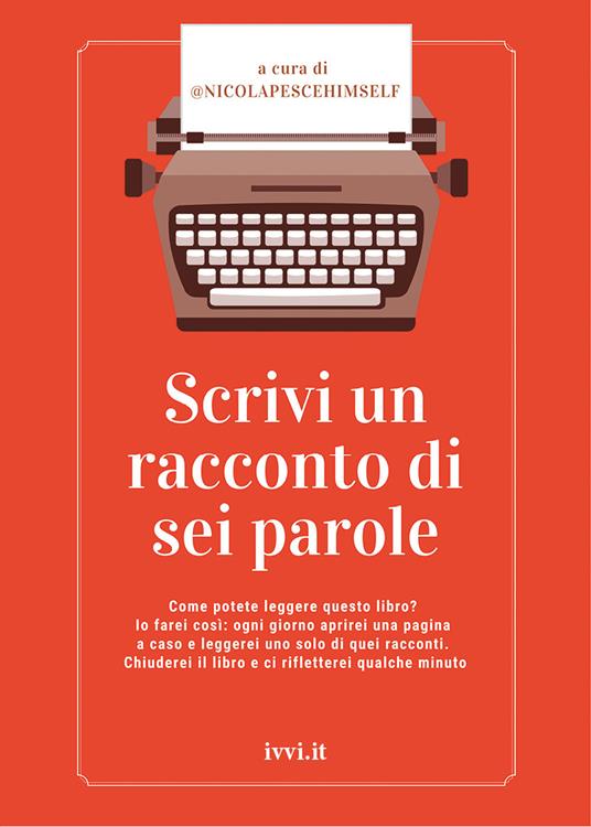 Scrivi un racconto di sei parole - copertina