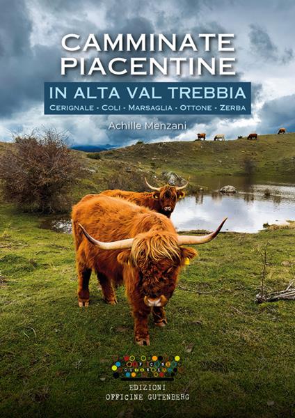 Camminate piacentine in alta val Trebbia. Cerignale, Coli, Marsaglia, Ottone, Zerba - Achille Menzani - copertina