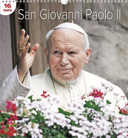 Calendario Grande Giovanni Paolo II - copertina