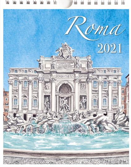 Calendario Medio Roma AQ Trevi - copertina