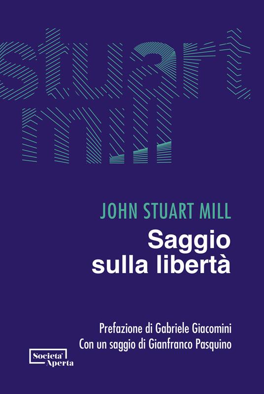 Saggio sulla libertà - John Stuart Mill - copertina