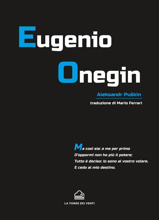 Eugenio Onegin - Aleksandr Sergeevic Puškin - copertina