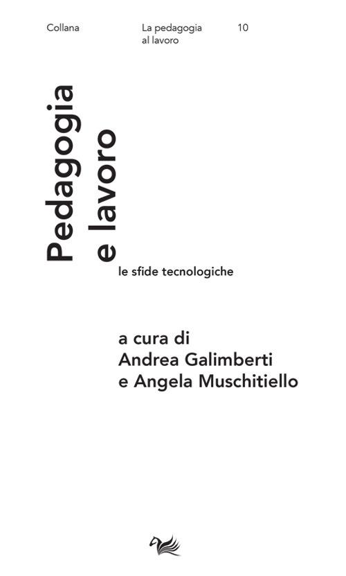 Pedagogia e lavoro: le sfide tecnologiche - copertina